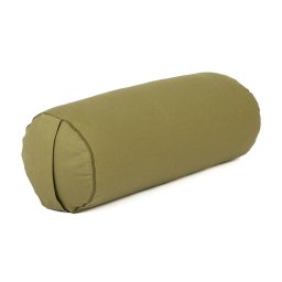 Bolster ECO hengerpárna tönköly töltettel - Kekizöld - Bodhi
