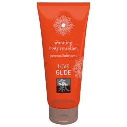 HOT Shiatsu Love Warming - vízbázisú, melegítő síkosító (100 ml)