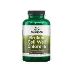 Swanson Chlorella alga (törött sejtfalú) 500 mg - 360 db tabletta