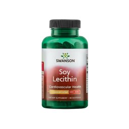 SWANSON Szója lecitin (GMO-mentes) 1200 mg - 90 db lágyzselatin kapszula