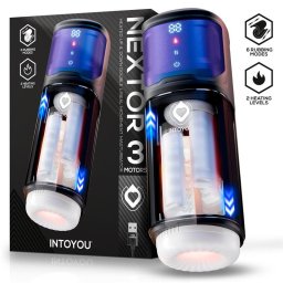 IntoYou - Nextor fel-le mozgó maszturbátor vibrációval és melegítő funkcióval