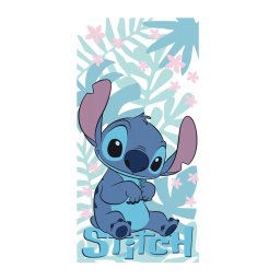 Disney Lilo és Stitch, A csillagkutya Palm Leaves fürdőlepedő, strand törölköző 70x140cm