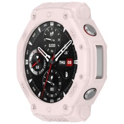 TPU HALF COVER Borító a Amazfit T-Rex 3 rózsaszínhez