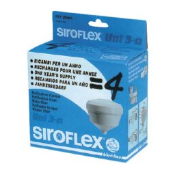 Siroflex Víztisztító szűrőbetét aktív szenes 4 darab 2804