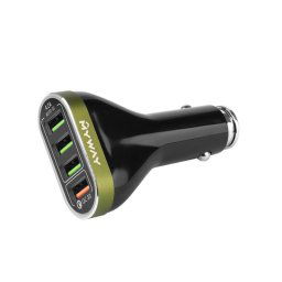 Szivargyújtó elosztó MYWAY 12 / 24V 4X USB TÖLTŐ: 1X QC3.0 + 3X AUTO ID 4.2A MAX CM63008