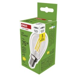 LED izzó Filament Mini Globe / E14 / 7 W (75 W) / 1055 lm / természetes fehér