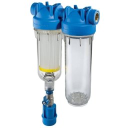 HYDRA 7" RSH DUO 50mcr csatlakozó 1" öntisztító vízszűrő és vízkezelő