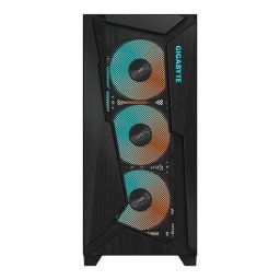 GIGABYTE C301 GLASS/Midi Tower/Transpar./Fekete