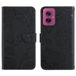 ART BLOSSOM Pénztárcahuzat Motorola Moto-hoz G55 5G fekete