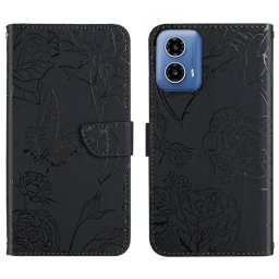 ART BLOSSOM Tárcatáska Motorola Moto-hoz G35 5G fekete