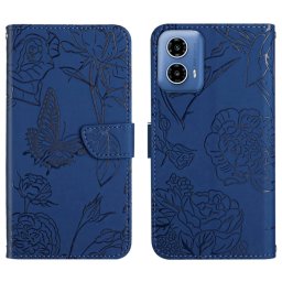 ART BLOSSOM Tárcatáska Motorola Moto-hoz G35 5G kék