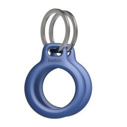 Belkin Secure AirTag tok kulcstartóval - kék - 2 csomagban