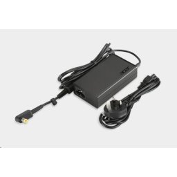 Acer 65W_5.5PHY 19V ADAPTER, FEKETE EU ÉS UK TÁPKÁBEL - AC adapterrel rendelkező készülékekhez 65W 5.5phy