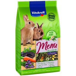 Vitakraft Menü Nyúlnak, Törpenyúlnak kakukkfűvel 1kg