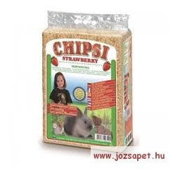 Chipsi Forgács epres kisállatalom 60l