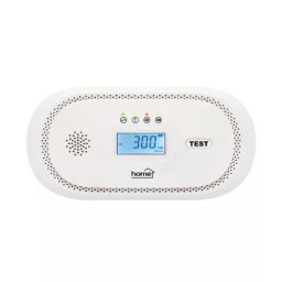 Szén-monoxid vészjelző, LCD kijelző , elemes, 2 év elem élettartam, 10 év érzékelő élettartam