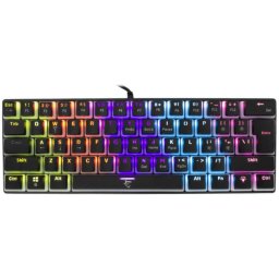 White Shark GK-2202B/R-US ASHIKO US/red switch/fekete