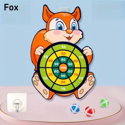 Gyerekeknek sznt llatos darts jtk tapadkorongos labdkkal