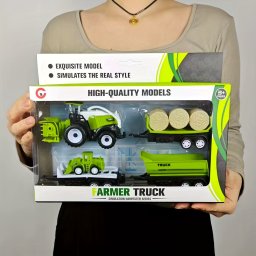 Hrom Az Egyben Arat Traktor Szett