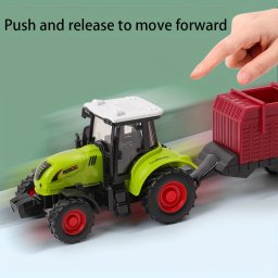 Htrahzhat Manyag traktor s ptkocsi jtk kszlet