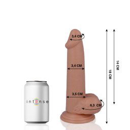 MR INTENSE - 10 cm-es, realisztikus pénisz vibrátor