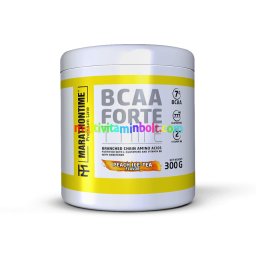 BCAA Forte Time Glutaminnal és B6-Vitaminnal - 300 g - barackos jeges-tea - Marathontime