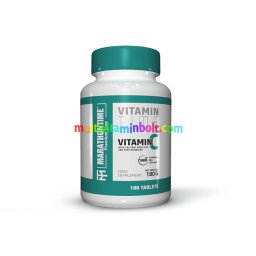 C-Vitamin 1000mg - Kálciummal, bioflavonoidokkal és csipkebogyó kivonattal - 100 tabletta - Marathontime