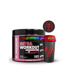 Intra Workout koffeinmentes energizáló 240 g - málna mojito - Marathontime
