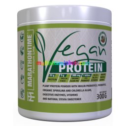 Prémium Vegán protein-pisztácia 300 g - Marathontime