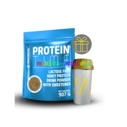 Protein Time Laktázenzimmel Dúsított fehérje Caffé Latte íz 907 g - Marathontime