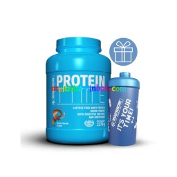 Protein Time Laktázenzimmel Dúsított fehérje nugát praliné íz 2270 g - Marathontime