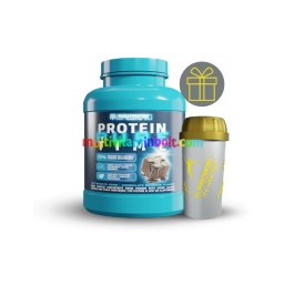 Pure Protein Time - Laktázenzimmel Dúsított Fehérje Koncentrátum Steviával 900 g - csokis brownie - Marathontime