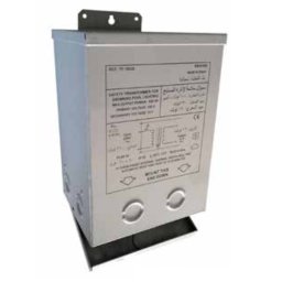 Transzformátor medence világításhoz AC 230V / AC 12V 600W 600VA (fémházas) REF 865