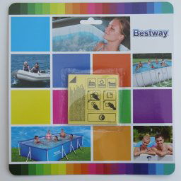 Bestway vízalatti öntapadó javítófolt medencéhez 10db/cs BW 62091