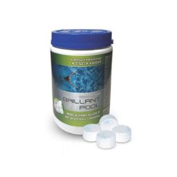 Brillant Pool Mini-kombi klórtabletta (klór, algaölő, pelyhesítő) 1kg UVC-701B