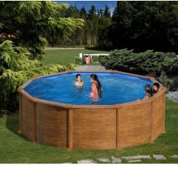 Gre famintás 460x120cm kör medence 0,3mm fóliával P460W