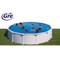 Gre fehér 460x120cm kör medence 0,3mm fóliával P460ECO