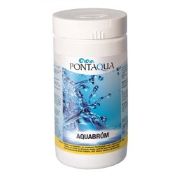Pontaqua Aquabróm melegvízes medencékhez fertőtlenítőszer 1kg BRO 010