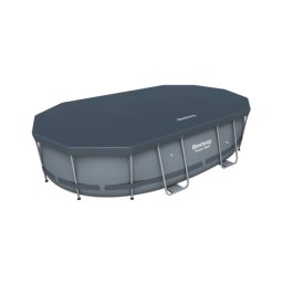 Bestway 424x250x100cm ovális csővázas medencére takaró fólia BW 58425