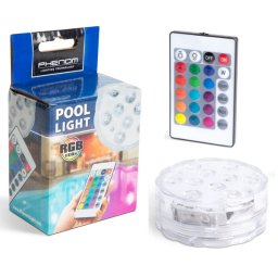 Phenom RGB ledes USB medence világítás távirányítóval 1db/cs 55852B