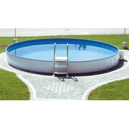 Hobby Pool Styria 400x120cm fémpalástos medence 0,6mm adriakék fólia SB-012310