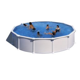 Gre fehér 550x120cm kör medence 0,3mm fóliával P550ECO