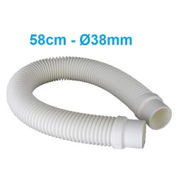 Homokszűrő tartály és szivattyú összekötő cső 58 cm (38mm átmérő) Gre 60218-FDR