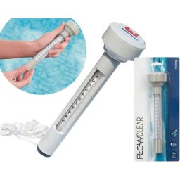 Bestway medence hőmérő 19cm lebegő 58072 SZÜRKE