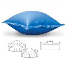 Téli-nyári takaró fólia alá felfújható párna 122x122x55cm (De luxe air pillow)