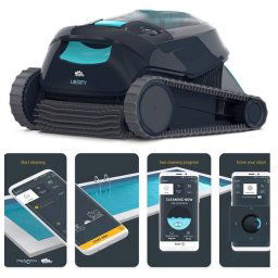 Dolphin Liberty 400 akkumulátoros okos medence tisztító robot Maytronics AS-148340