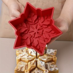 8-g hpehely szilikon tortaforma karcsonyi stshez