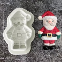 Szilikon forma, 3D Mikuls jvorszarvas man fi forma