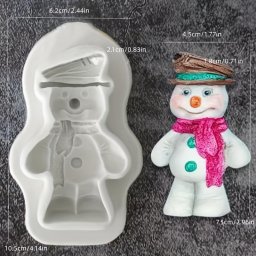 Szilikon forma, 3D Mikuls jvorszarvas man fi forma