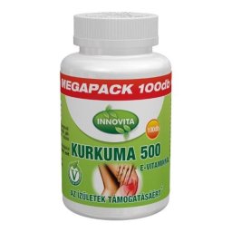 Innovita Kurkuma 500e-vitaminnal 100 db